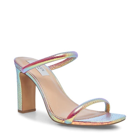 Steven by Steve Madden Jacee Iridescent Sandal - Picture 1 of 5